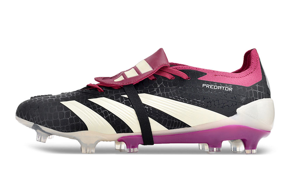 Chuteira Campo Adidas Predator Ft 30 Elite Fg Preta E Roxa
