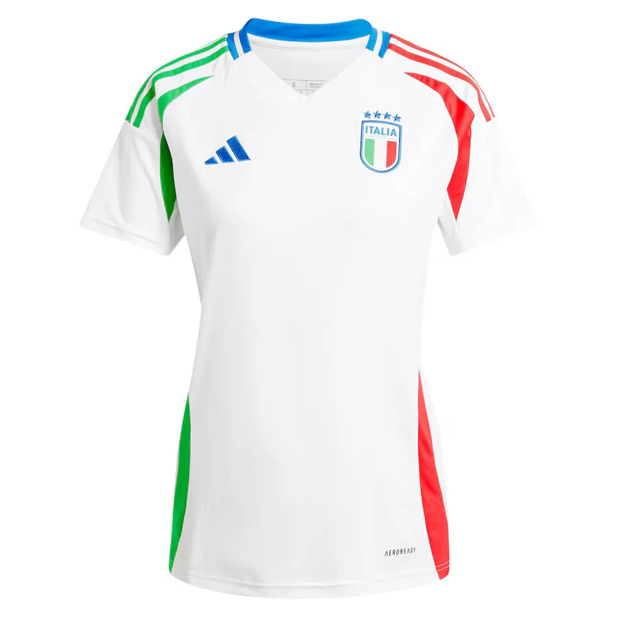Camisa Itália Feminina Away 20/24 Branca