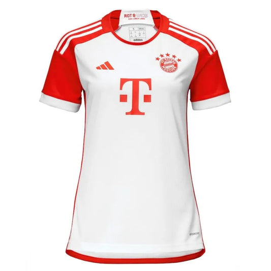 Camisa Bayern De Munique Feminina Home 23/24 Branca