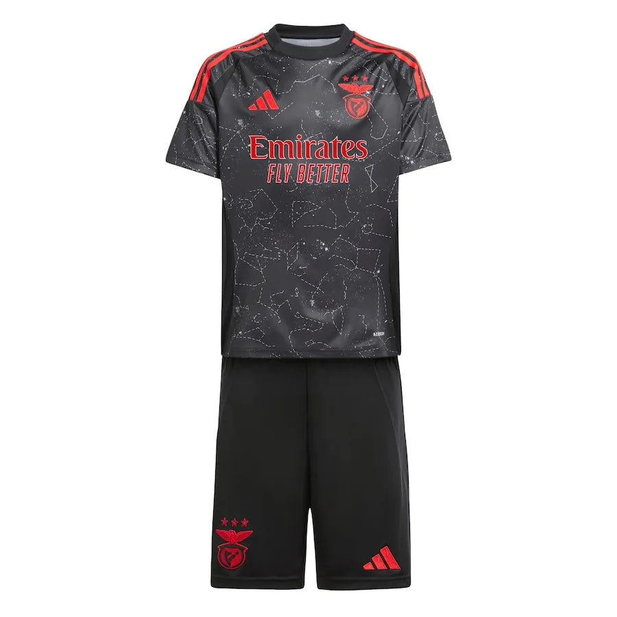 Conjunto Infantil Benfica Ii 24/25 Preto