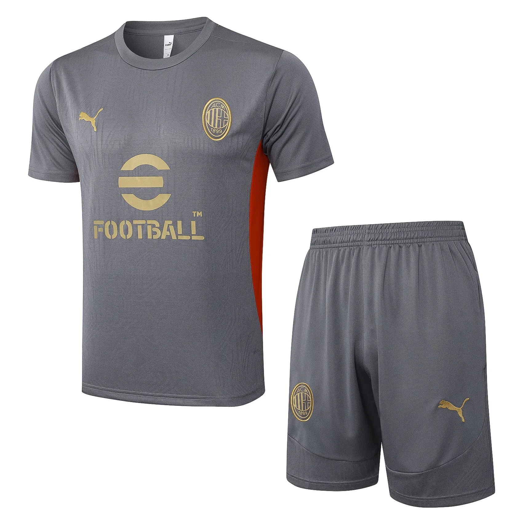 Conjunto Milan Treino 24/25 Cinza