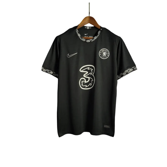 Camisa Chelsea Black 22/23 Preta