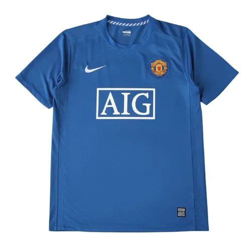 Camisa Manchester United Away 07/08 Retro Azul