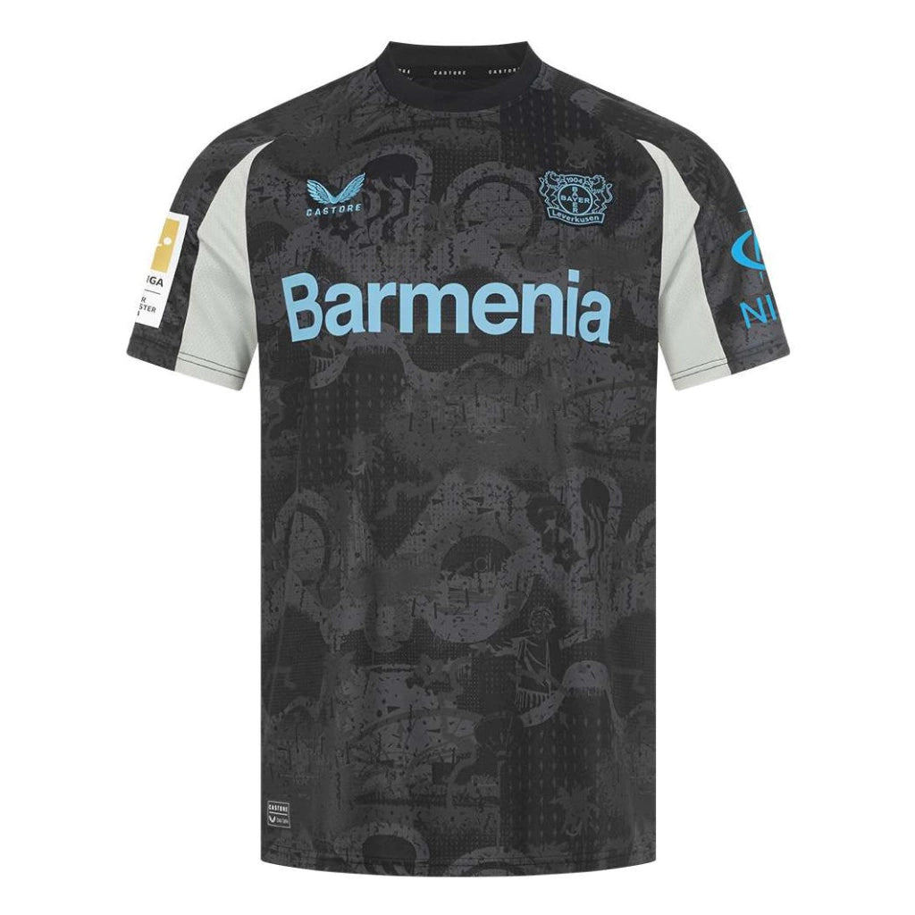 Camisa Bayer Leverkusen Third 24/25 Cinza