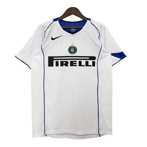 Camisa Inter de Milão Away 04/05 Retro Branca