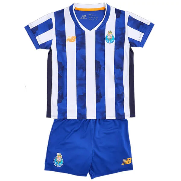 Conjunto Infantil Porto I 24/25 Branco E Azul