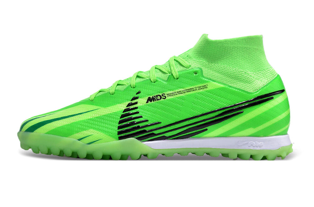 Chuteira Society Nike Air Zoom Mercurial Superfly 9 Elite Tf Verde Dream Speed 8