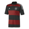 Camisa Alemanha Away 20/14 Retroo Vermelha E Preta