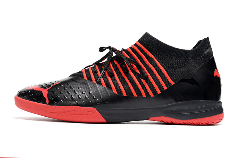 Chuteira Futsal Puma Future Z 13 Ic Preta E Vermelha Batman