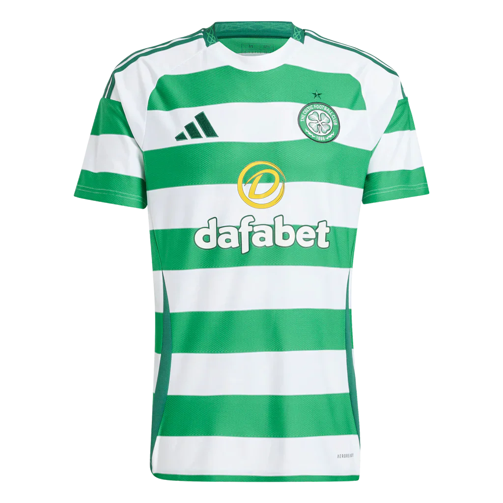 Camisa Celtic Home 24/25 Branca E Verde