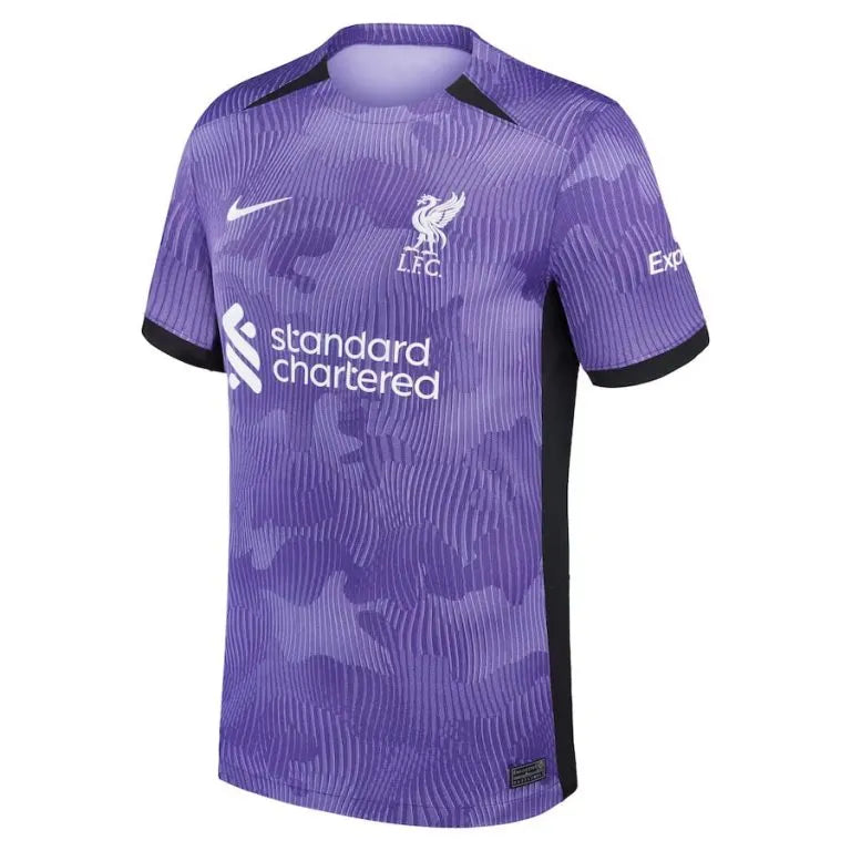 Camisa Liverpool Third 23/24 Roxa