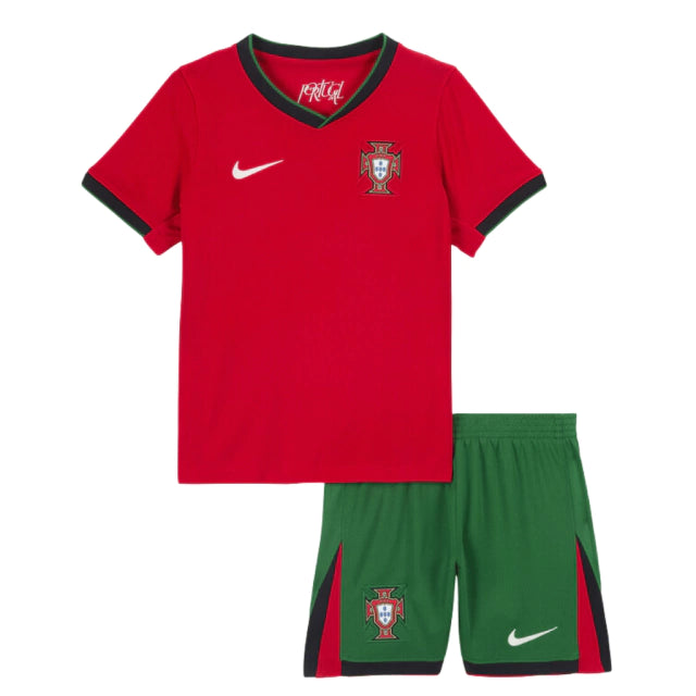 Conjunto Infantil Portugal I 20/24 Vermelho