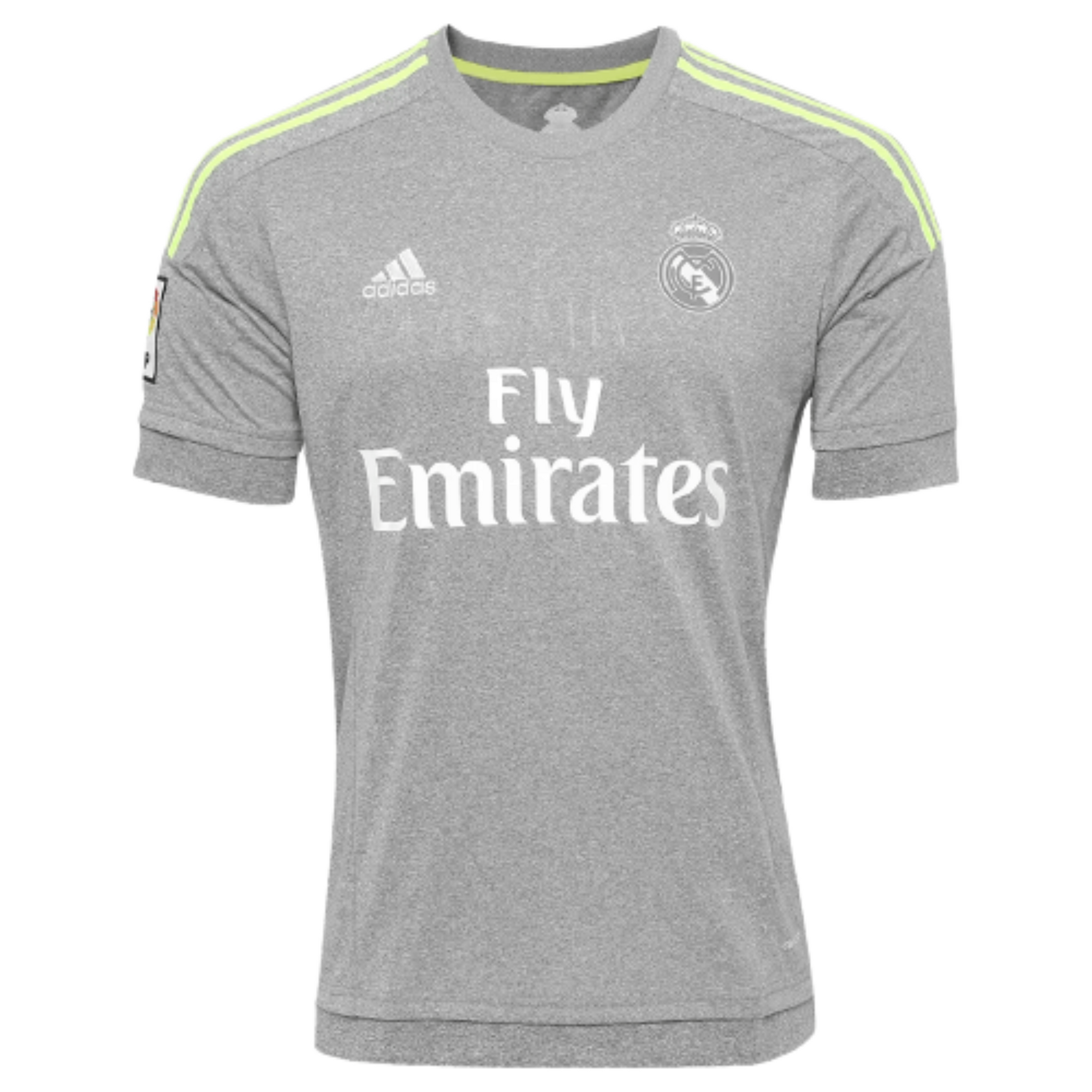 Camisa Real Madrid Away 15/16 Retro Cinza