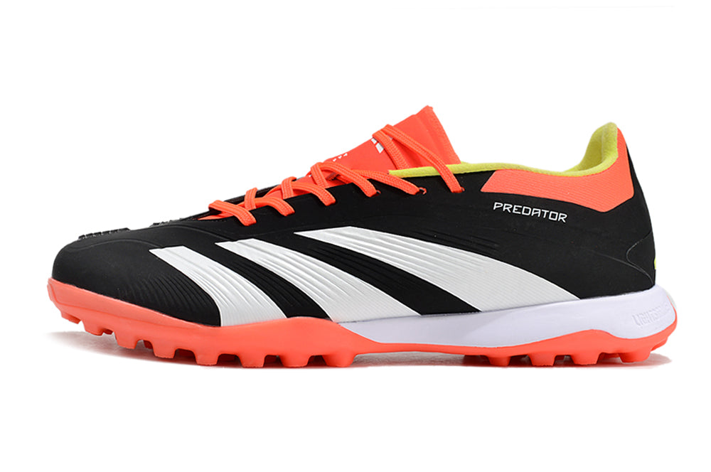 Chuteira Society Adidas Predator Elite Tf Preta Laranja E Branco Solar Energy