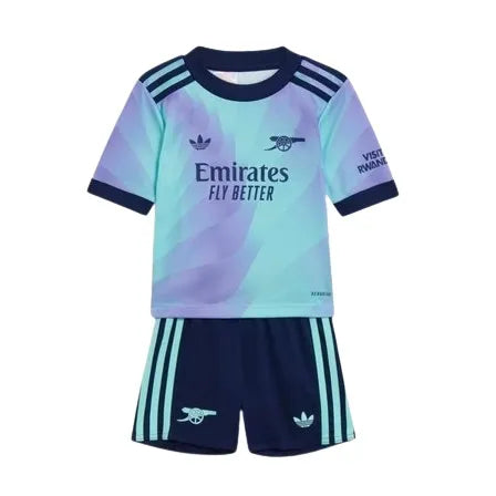 Conjunto Infantil Arsenal Iii 24/25 Azul