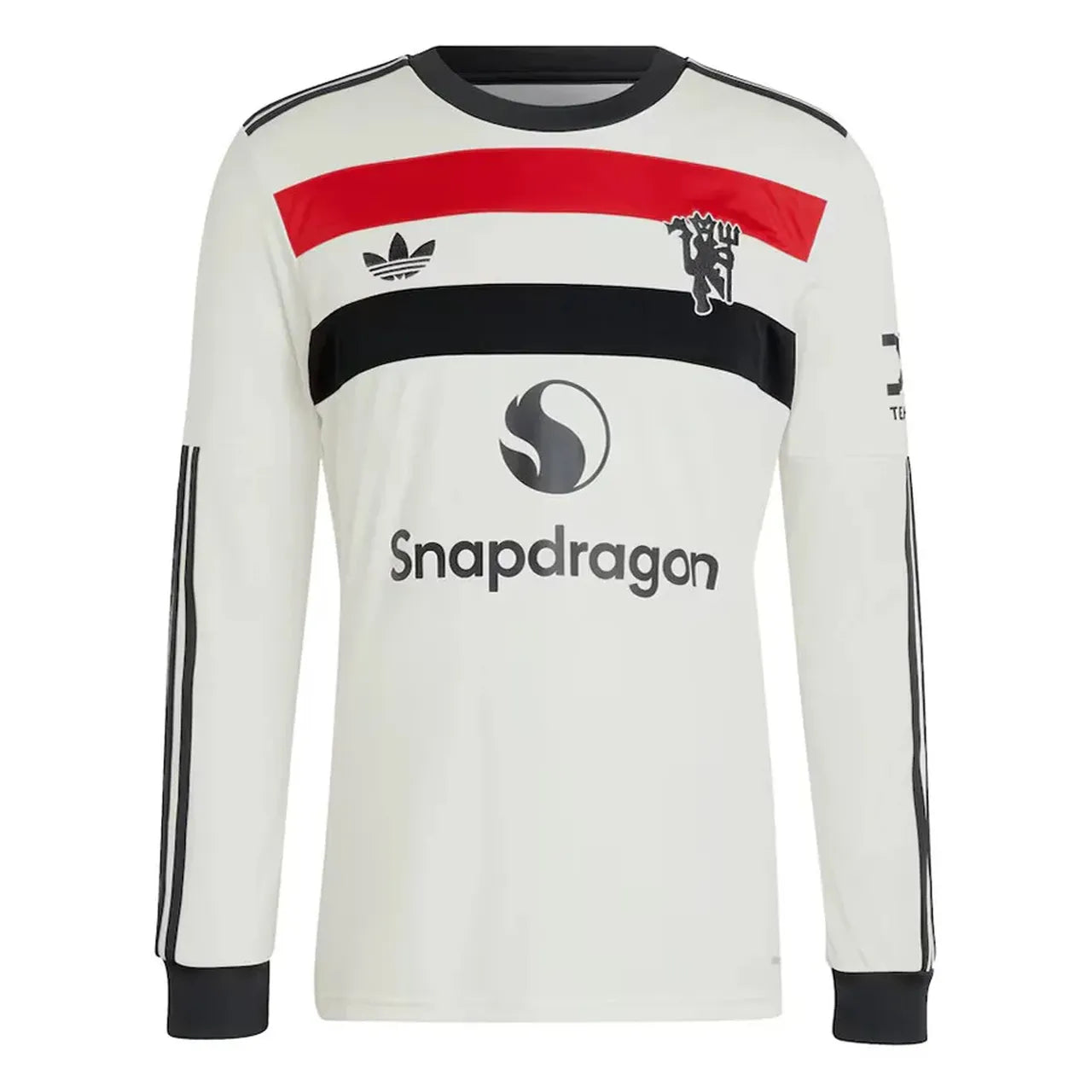 Camisa Manchester United Third 24/25 Manga Longa Branca