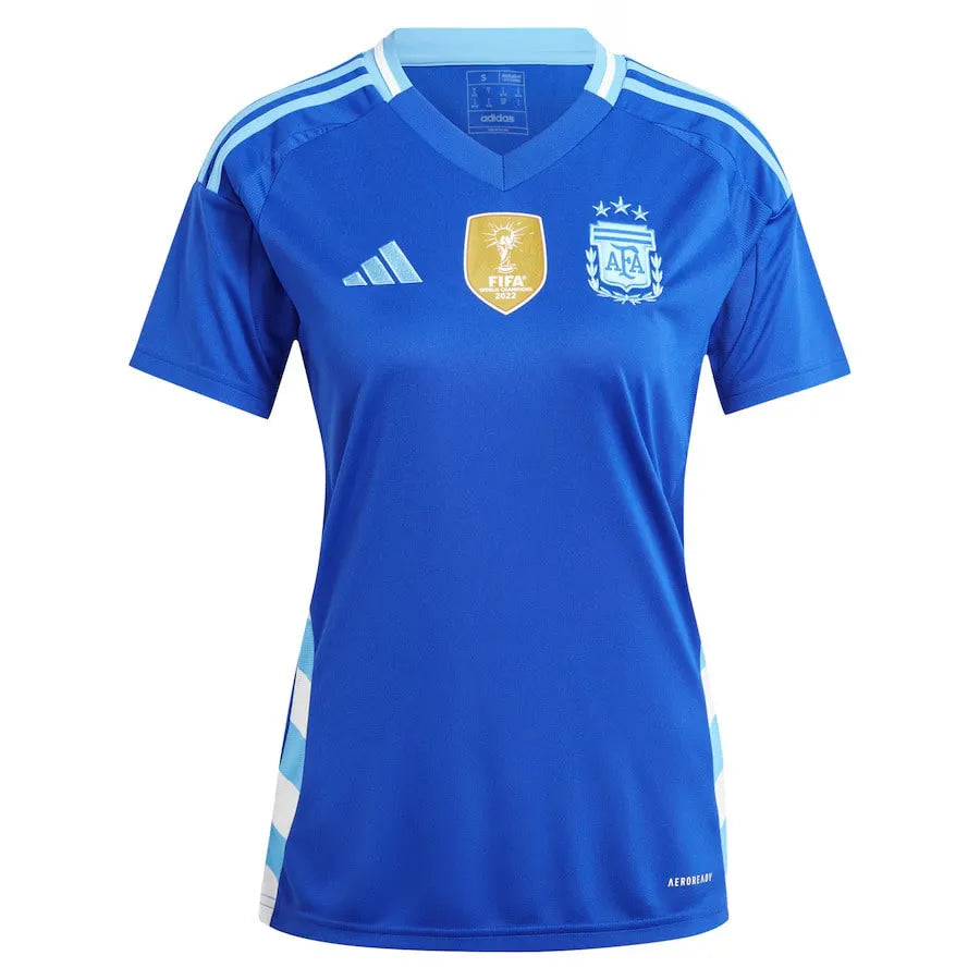 Camisa Argentina Feminina Away 20/24 Azul