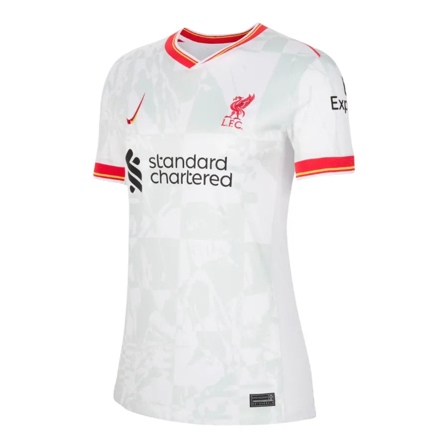 Camisa Liverpool Feminina Third 24/25 Branca