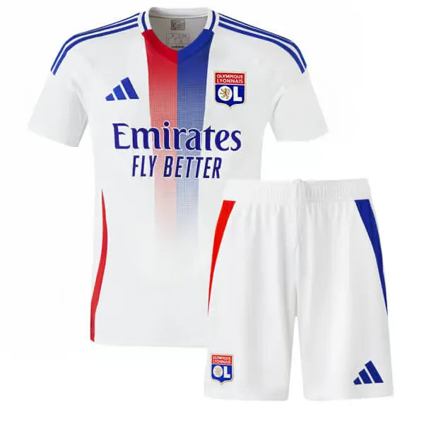 Conjunto Infantil Lyon I 24/25 Branco