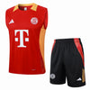 Conjunto Bayern De Munique Treino Regata 24/25 Vermelho