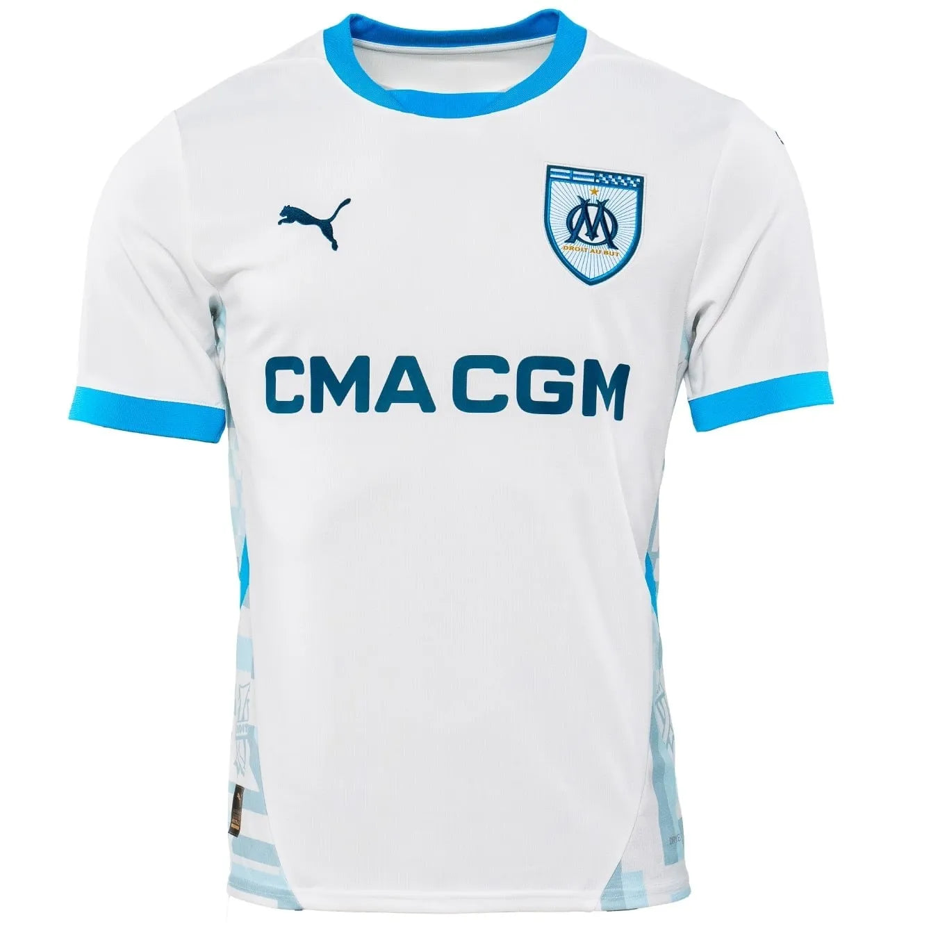 Camisa Olympique De Marseille Home 24/25 Branca