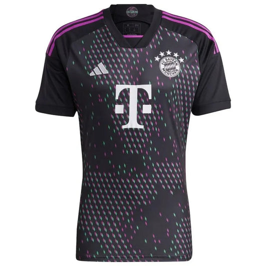 Camisa Bayern De Munique Away 23/24 Preta E Rosa