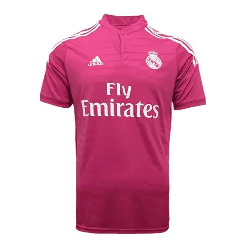 Camisa Real Madrid Away 14/15 Retro Rosa