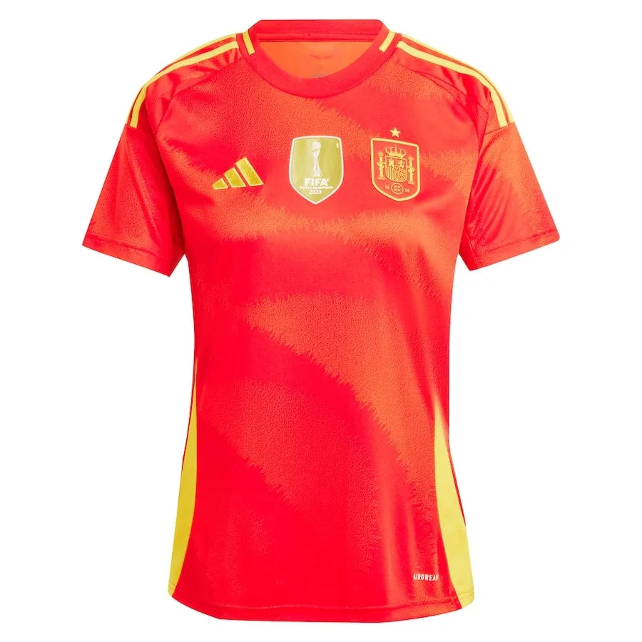 Camisa Espanha Feminina Home 20/24 Vermelha