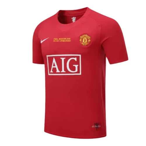 Camisa Manchester United Home 07/08 Retro Vermelha