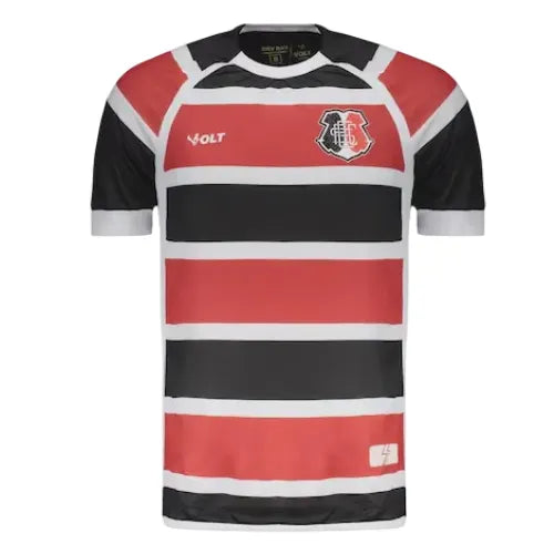 Camisa Santa Cruz Home 25/26 Preta E Vermelha