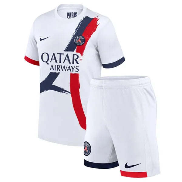 Conjunto Infantil Psg Ii 24/25 Branco