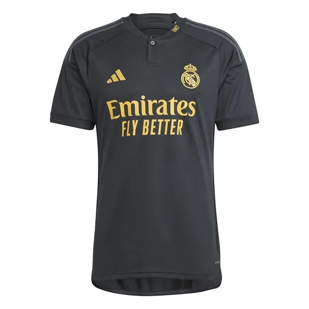 Camisa Real Madrid Third 23/24 Preta