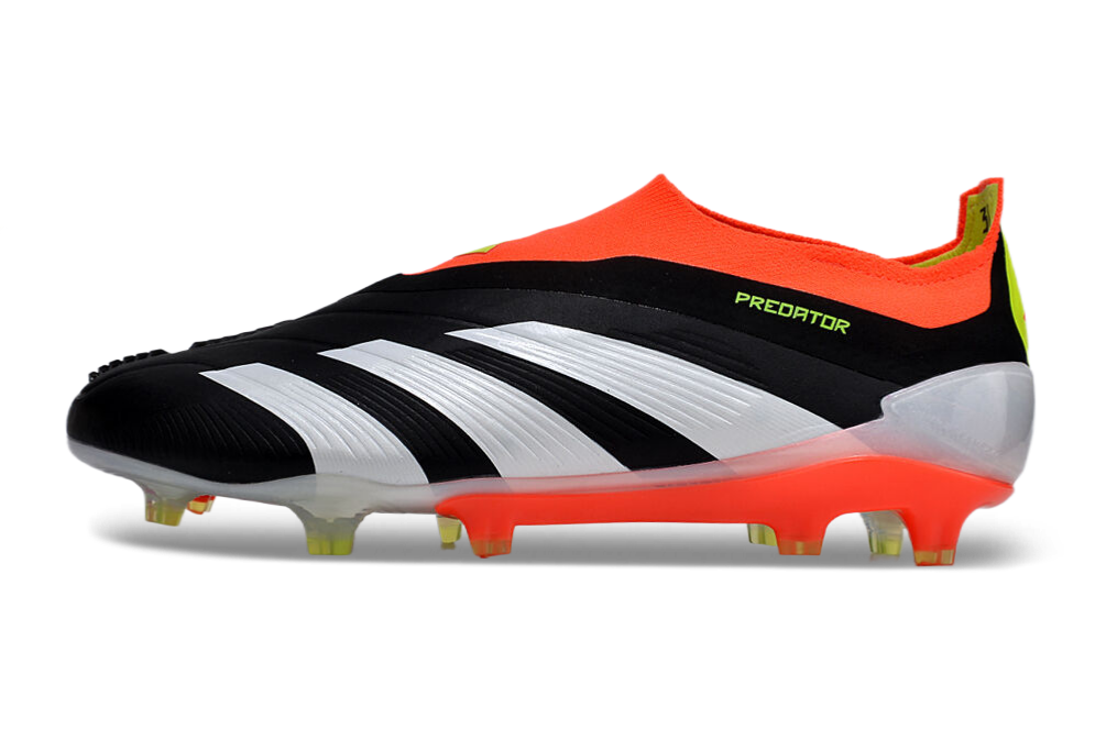 Chuteira Campo Adidas Predator Ll Elite Fg Preta Laranja E Branco Solar Energy