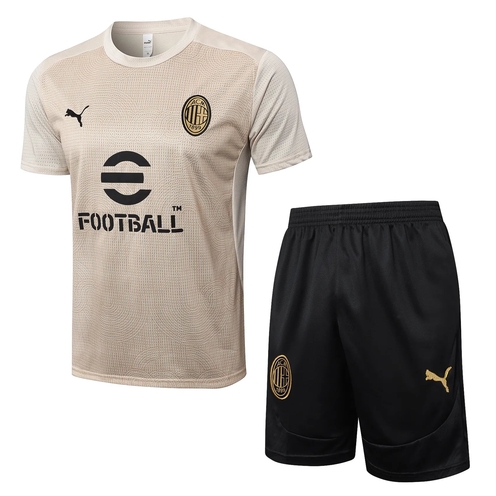 Conjunto Milan Treino 24/25 Bege