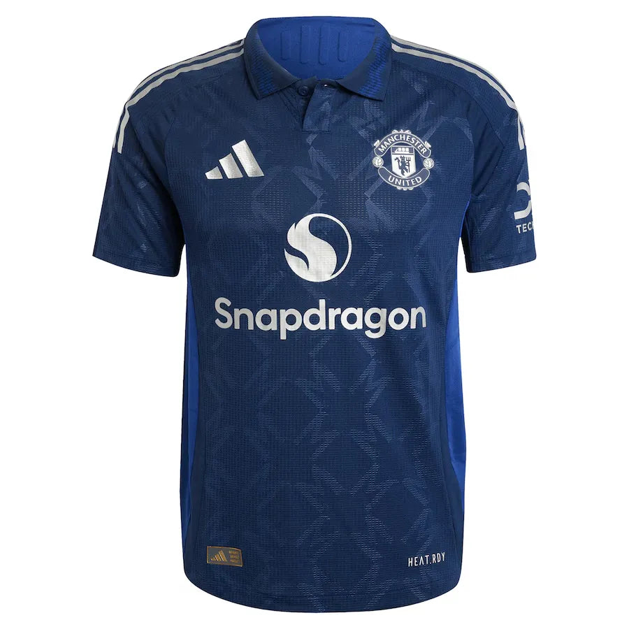 Camisa Manchester United Away 24/25 Jogador Azul