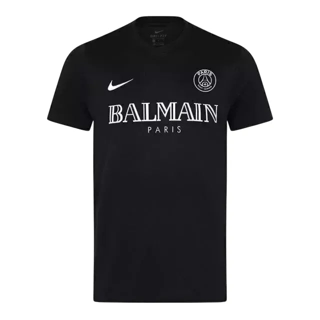 Camisa Psg Balmain Preta Refletiva