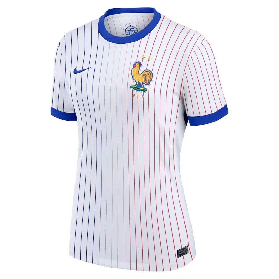 Camisa França Feminina Away 20/24 Branca