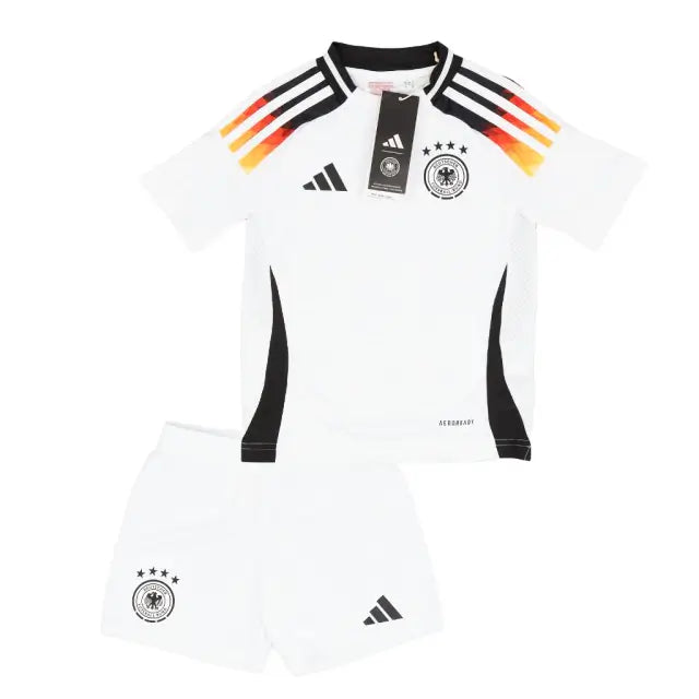 Conjunto Infantil Alemanha I 20/24 Branco E Preto