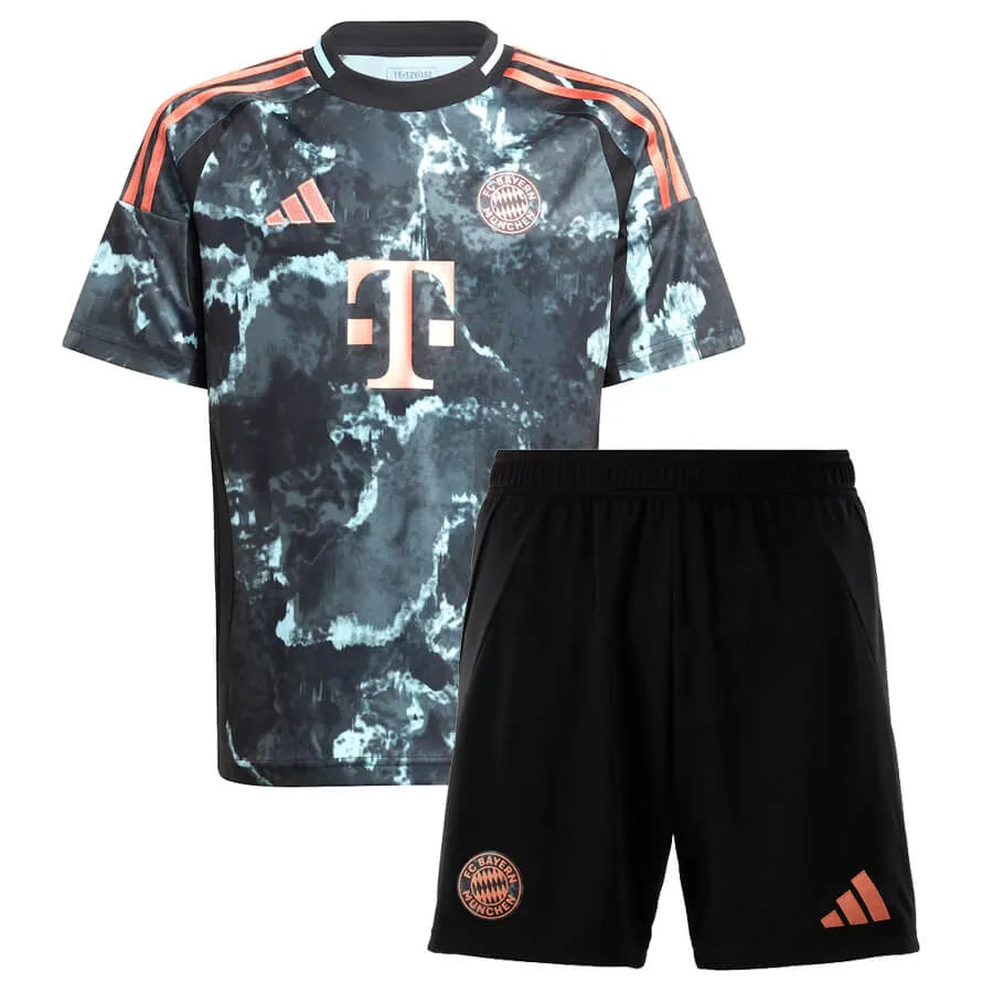 Conjunto Infantil Bayern De Munique Ii 24/25 Preto