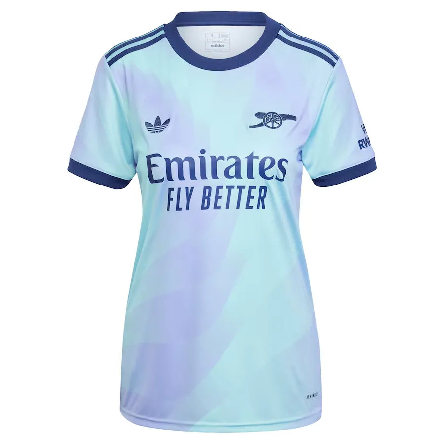 Camisa Arsenal Feminina Third 24/25 Azul
