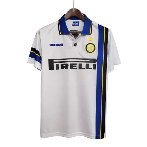 Camisa Inter de Milão Away 97/98 Retro Branca