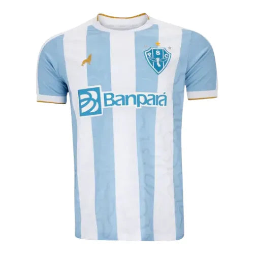 Camisa Paysandu Home 25/26 Azul E Branca