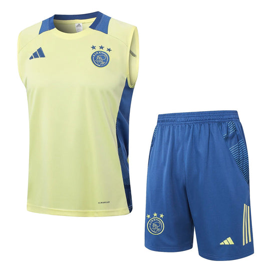 Conjunto Ajax Treino Regata 24/25 Amarela
