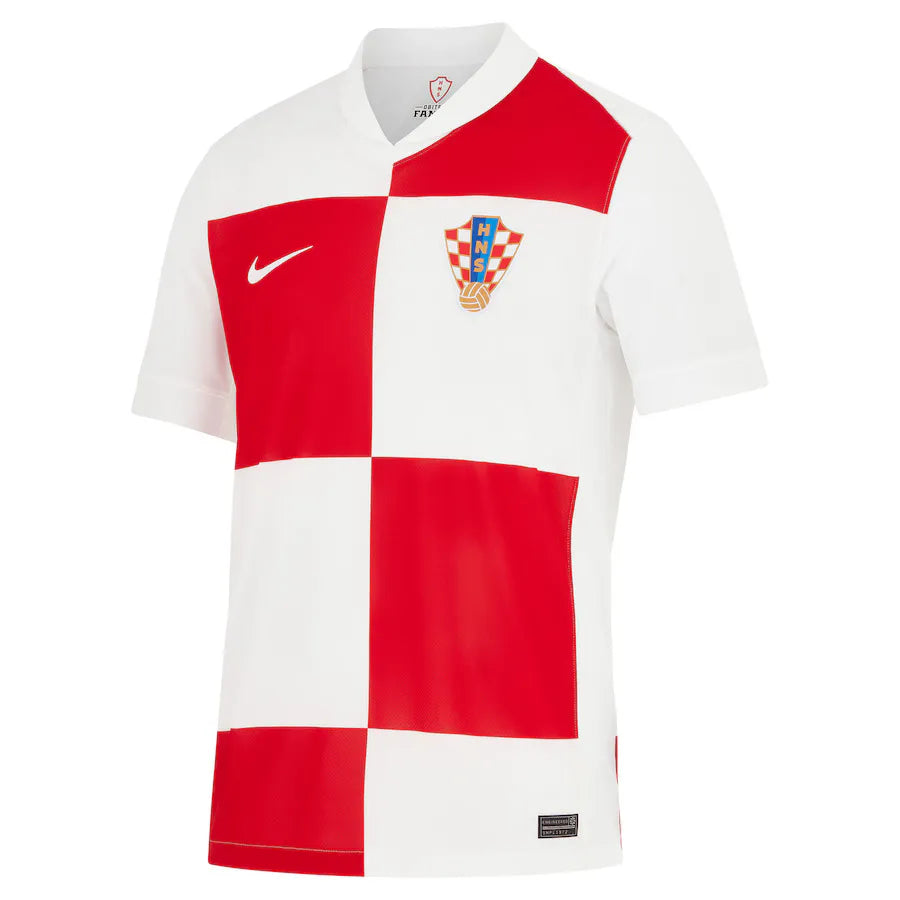 Camisa Croácia Home 20/24 Branca E Vermelha