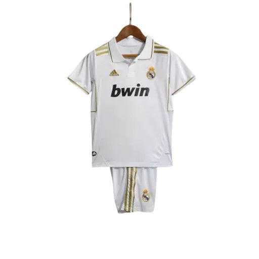 Conjunto Infantil Real Madrid I 11/12 Branco