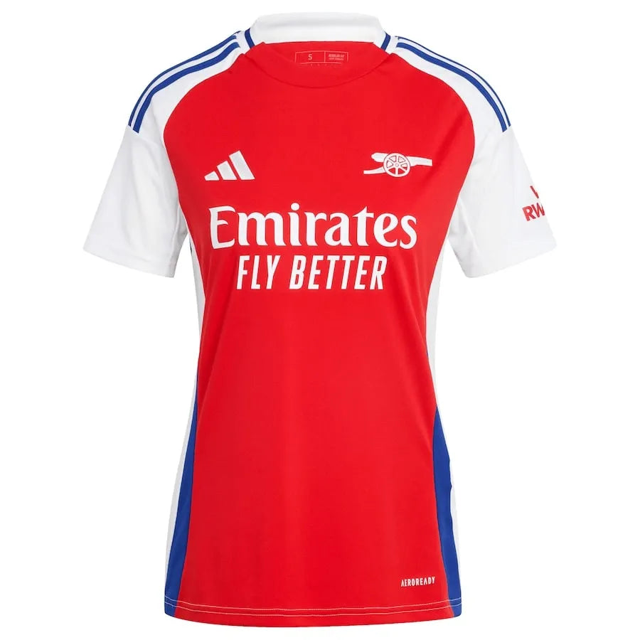 Camisa Arsenal Feminina Home 24/25 Vermelha
