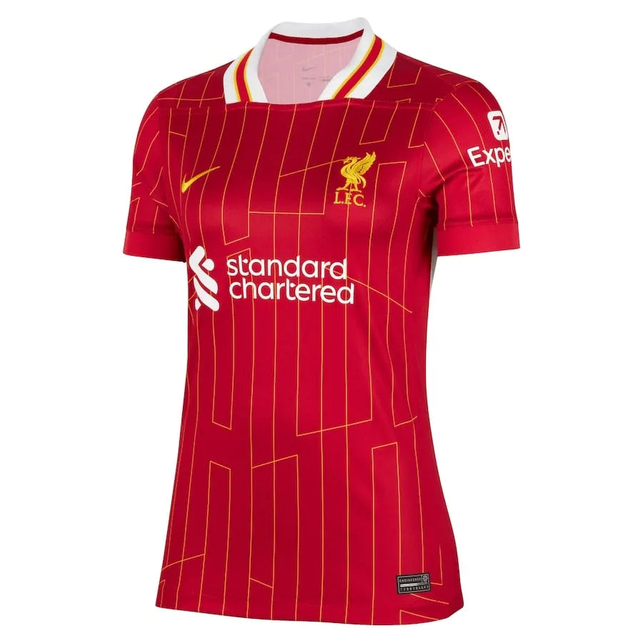 Camisa Liverpool Feminina Home 24/25 Vermelha