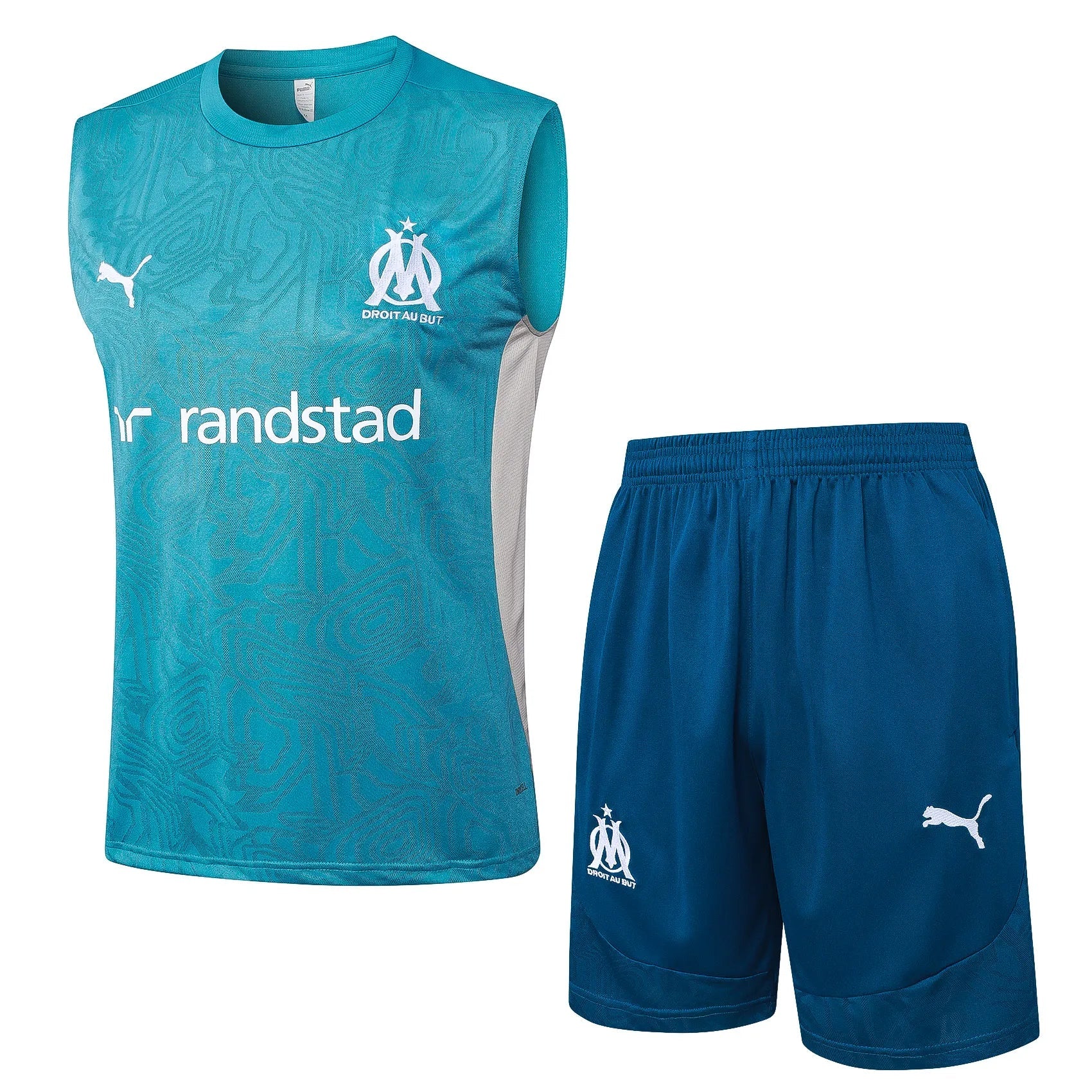 Conjunto Olympique De Marseille Treino Regata 24/25 Azul