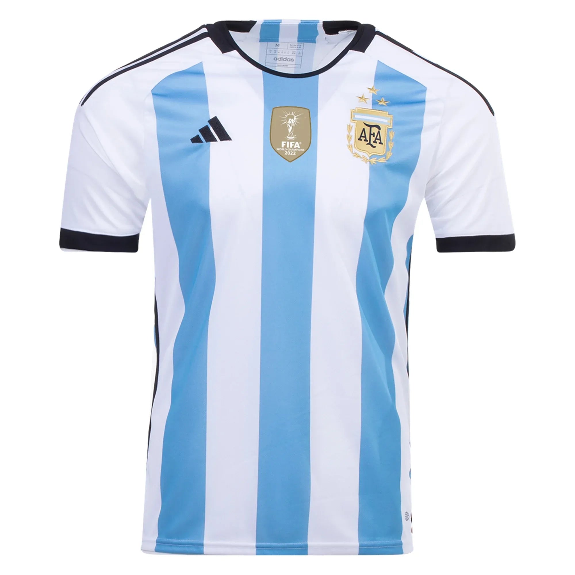 Camisa Argentina Home 20/22 Azul E Branca