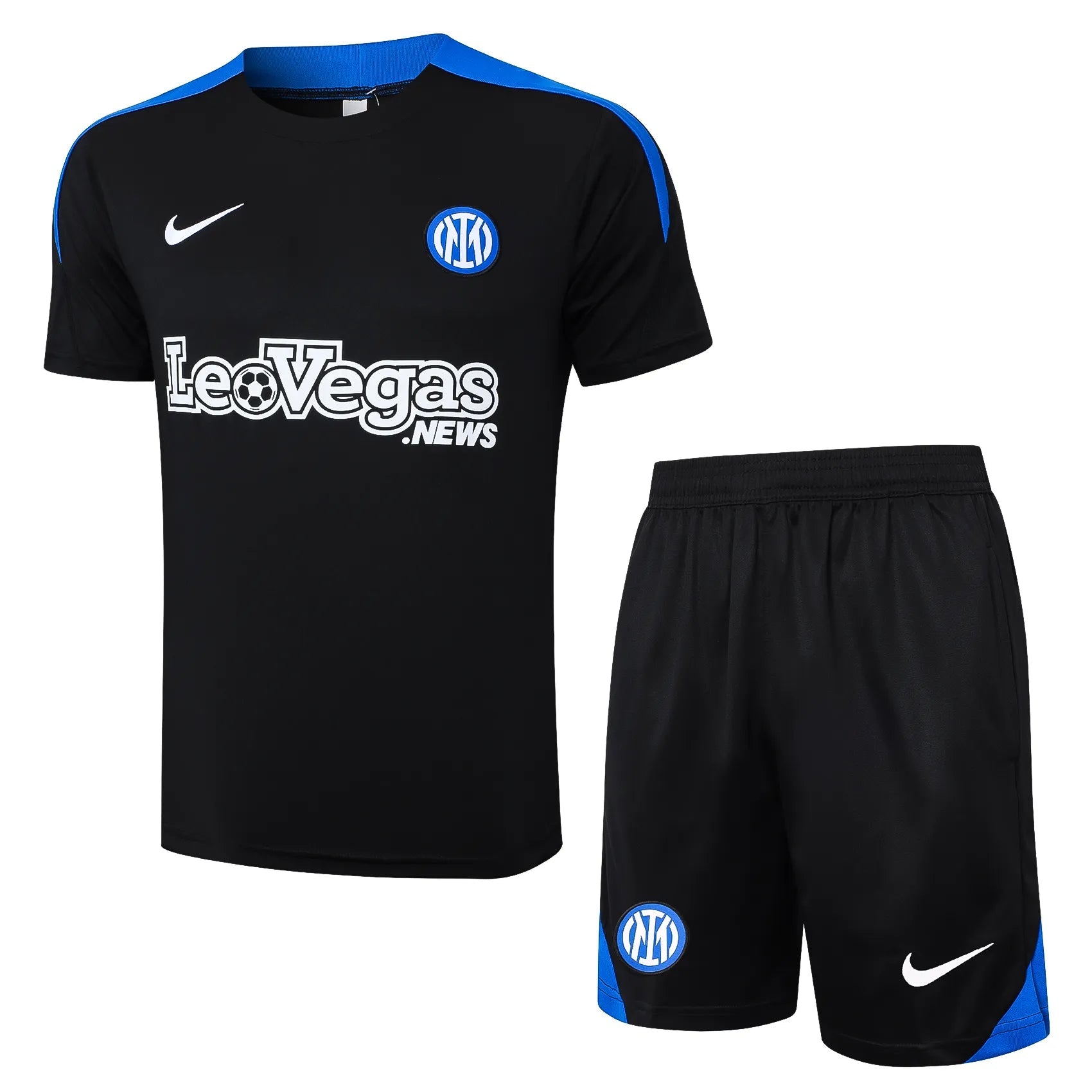 Conjunto Inter de Milão Treino 24/25 Preto